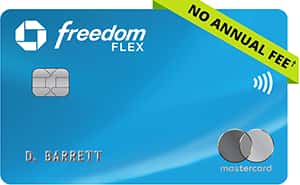 Chase Freedom Flex® card image